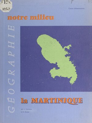 cover image of Géographie de la Martinique